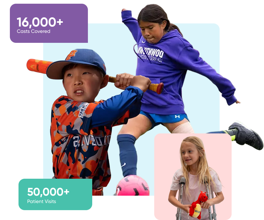 collage of athletes and stats