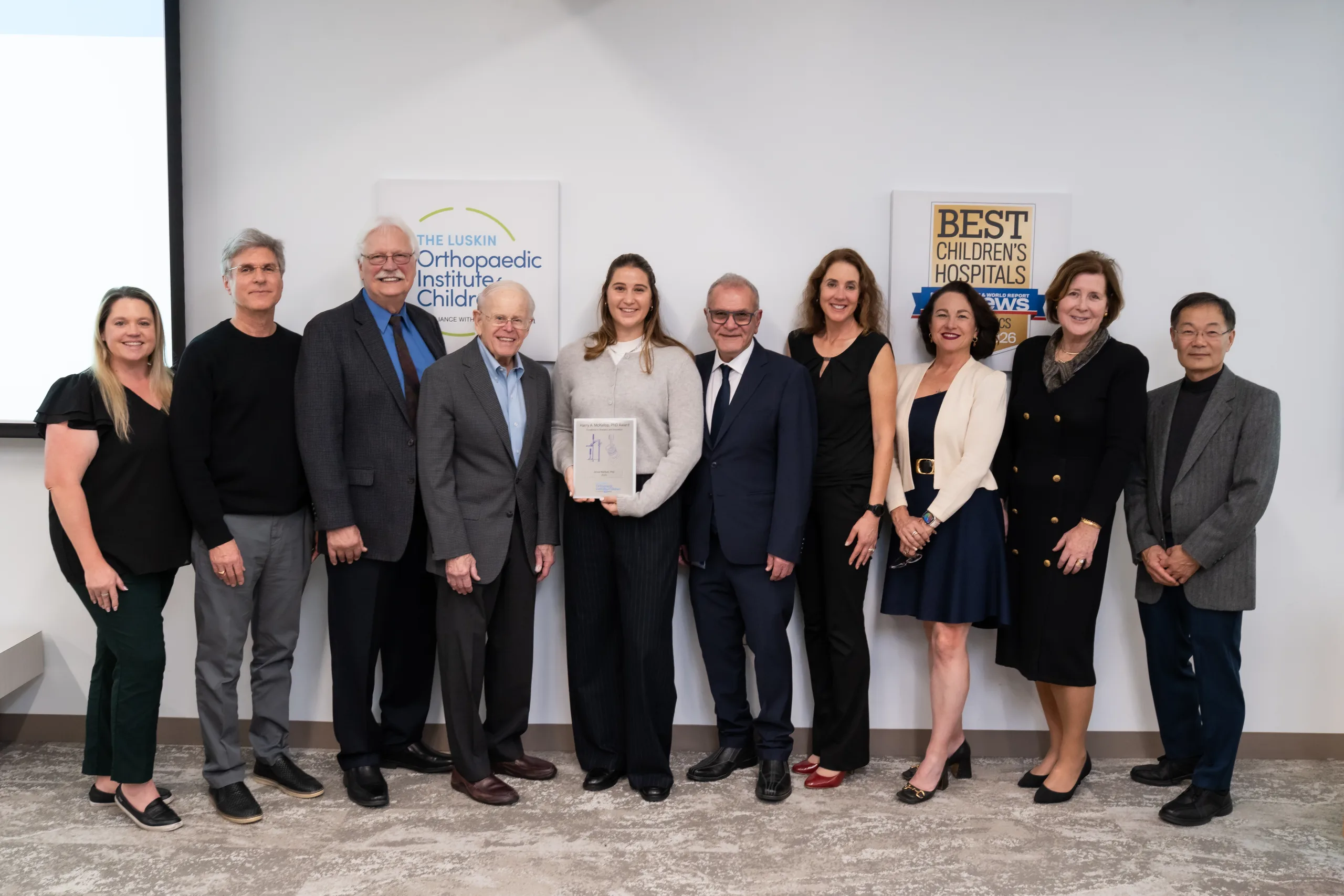 Honoring Research Excellence at JVL Award Reception