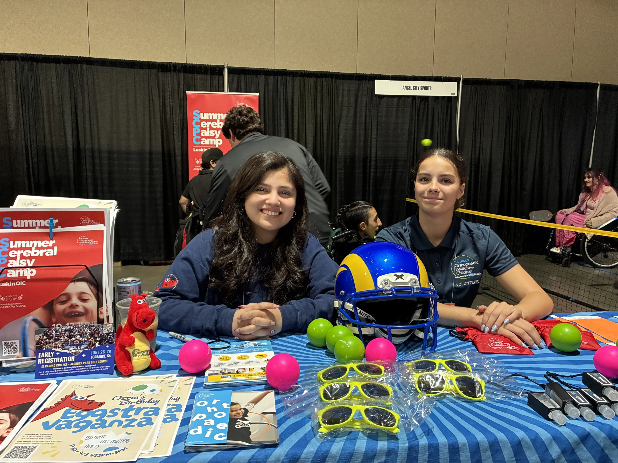 Powering Possibility: LuskinOIC Volunteers Drive Adaptive Sports at Abilities Expo