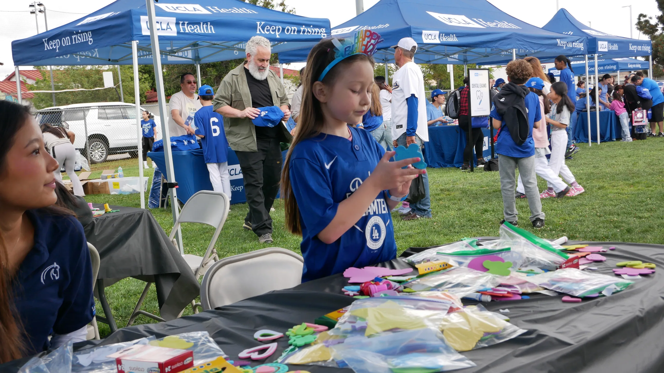 A Day of Play and Purpose: LuskinOIC Volunteers Show Up for Dodger Day